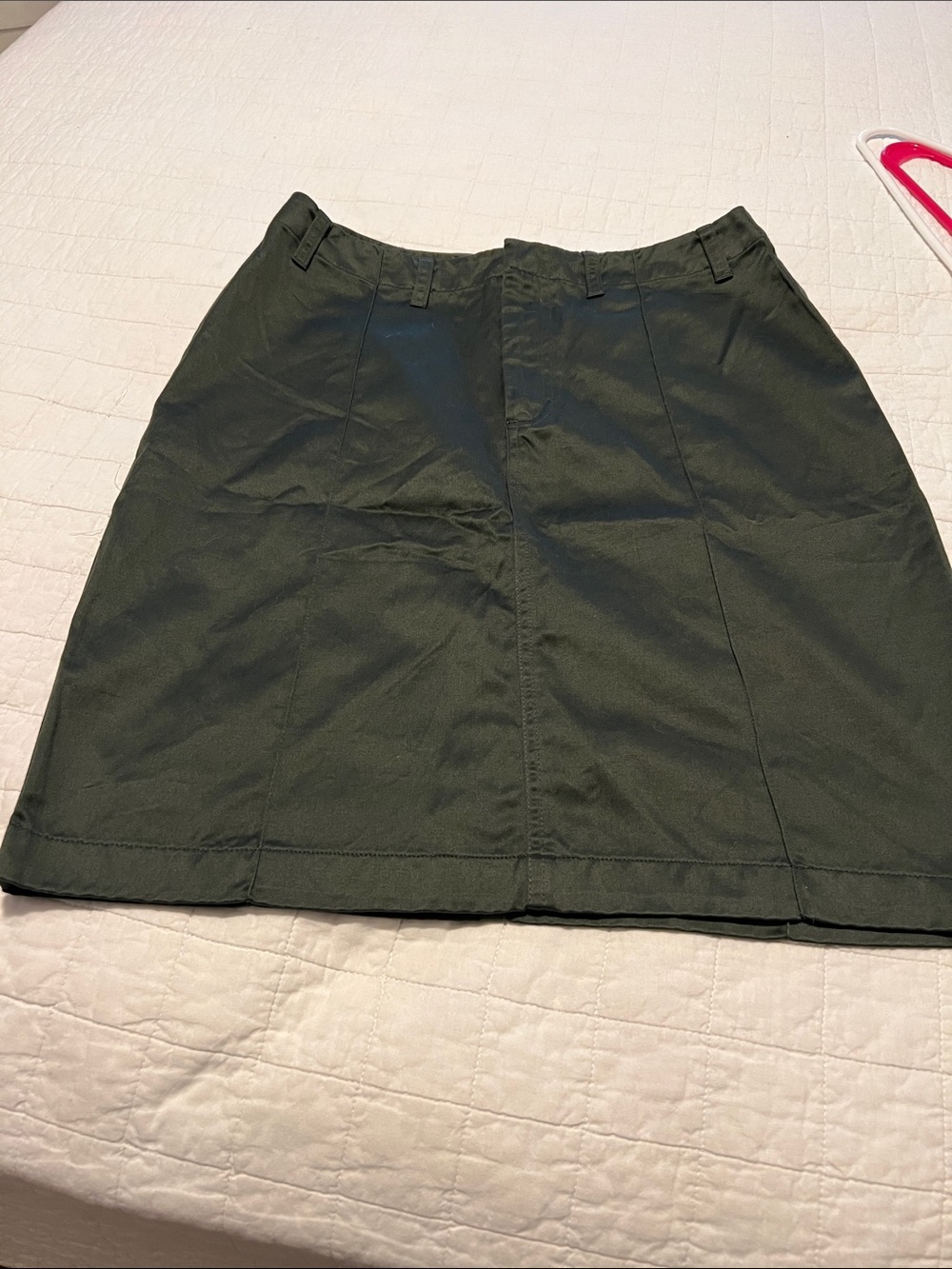 Banana Republic Dark Green Pencil Skirt